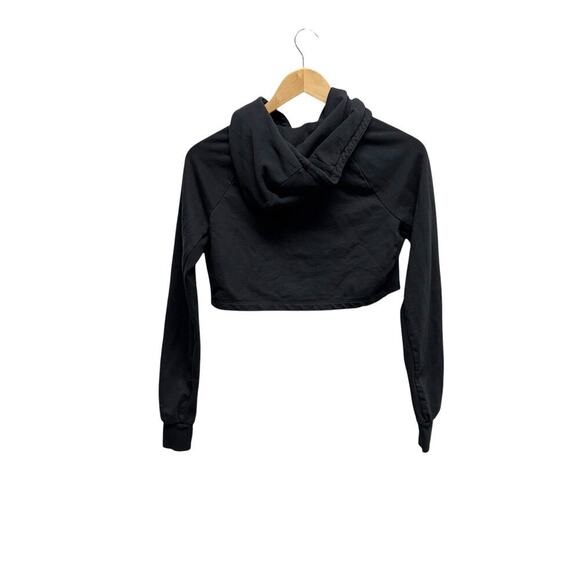 Gymshark‎ Training Cropped Hoodie Black Women’s Size XS - Picture 7 of 9